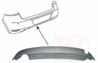 VAN WEZEL 5863508 -  Спойлер